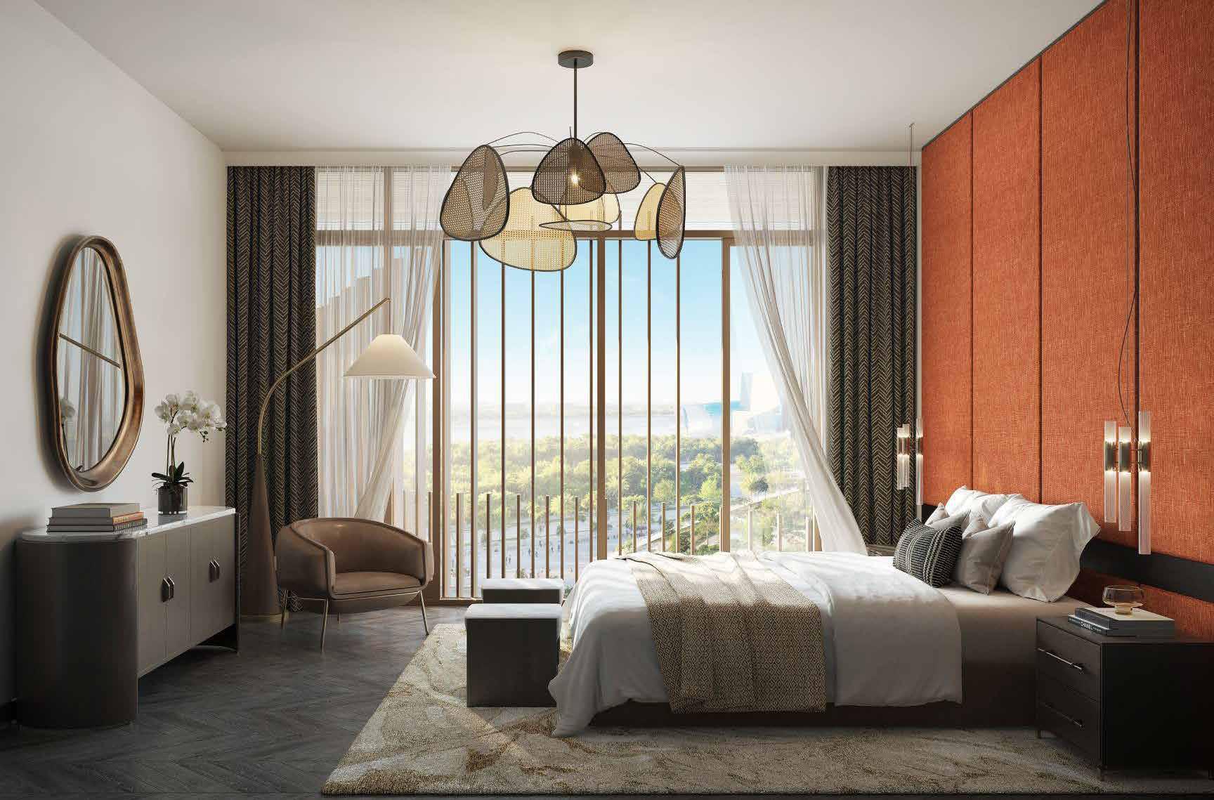 The Arthouse Grove_Residences_Int_Bedroom Warm