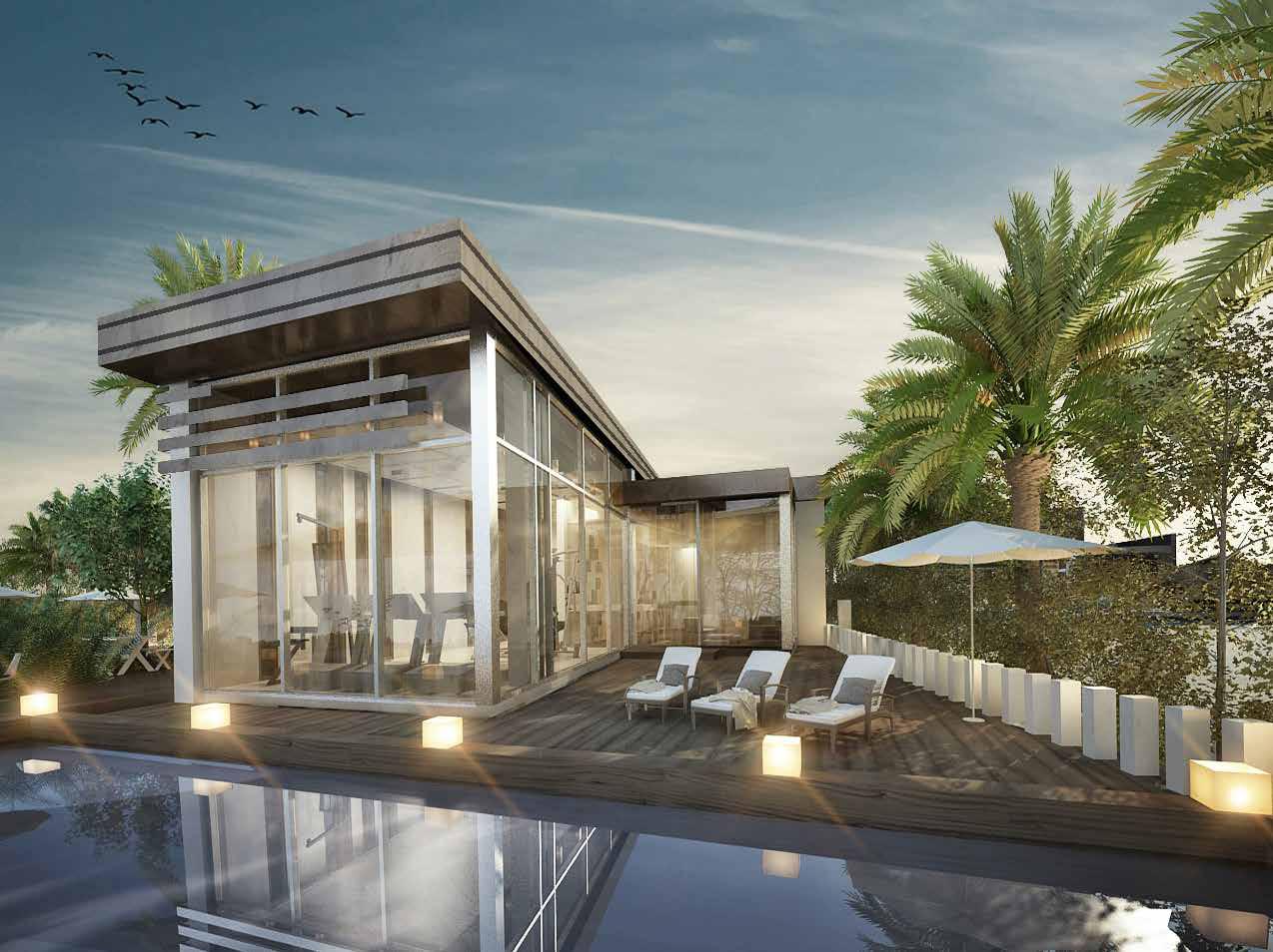 Modern 6-bedroom Nudra Villa overlooking the Arabian Gulf in Saadiyat