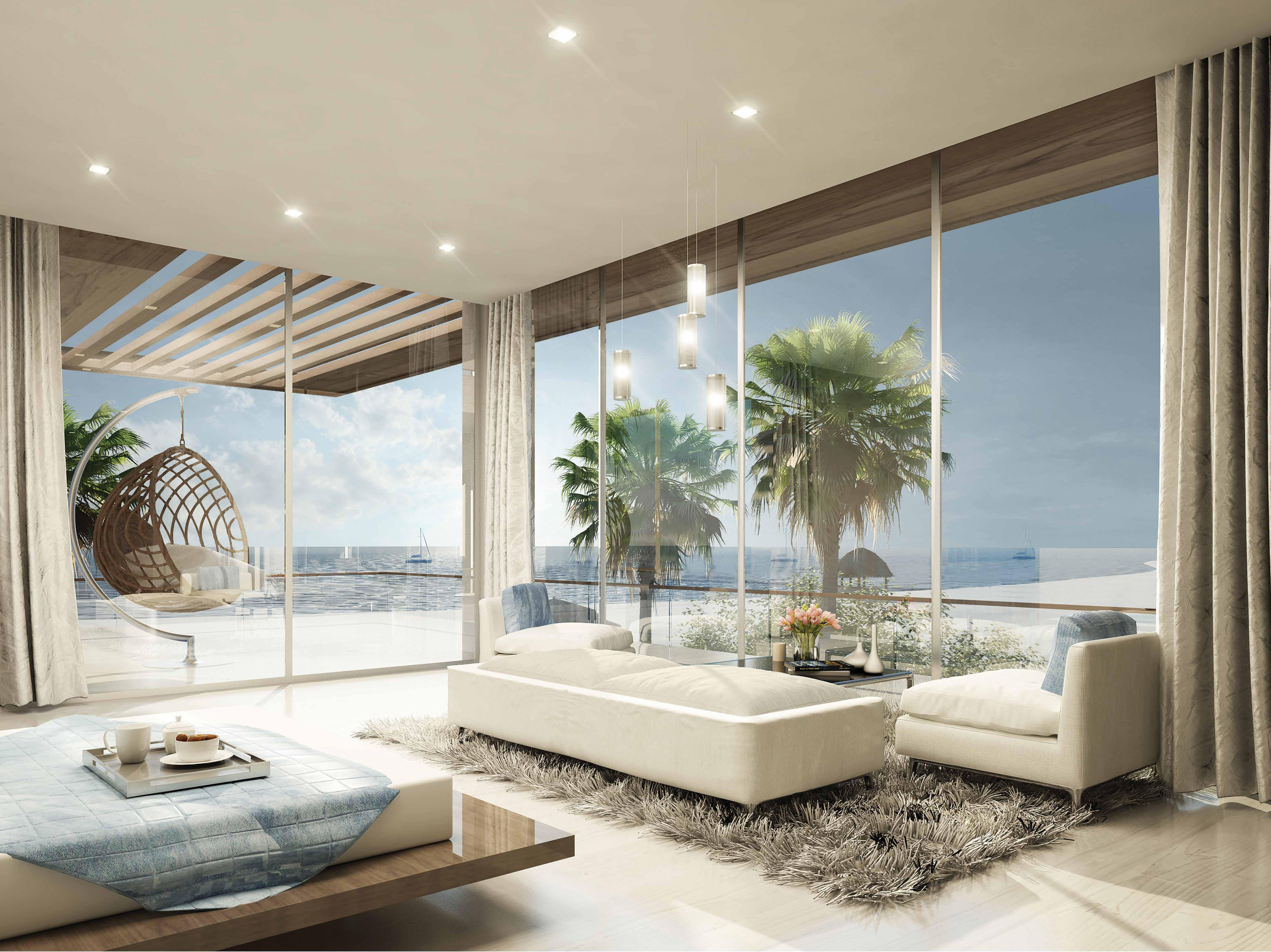 Elegant architectural design of Nudra Villas by Imkan at Saadiyat Island
